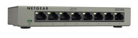 ProSAFE 8-Port Gigabit SOHO Ethernet Unmanaged Switch (Metal / Fan-less Design)