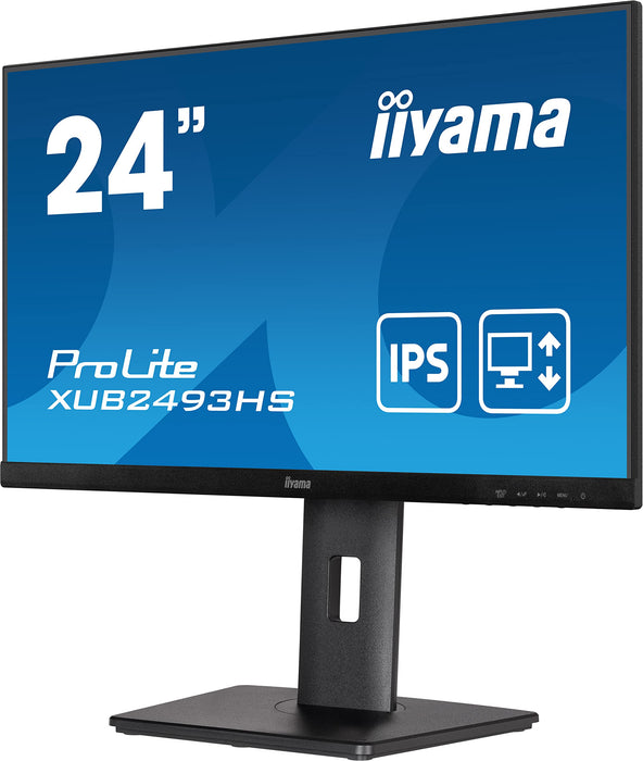 iiyama 60.5 cm (23.8") IPS Monitor XUB2493HS-B5 Black