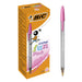 Best Value BIC Cristal Fun Ballpoint Pens Wide Point (1.6 mm) - Pink, Box of 20