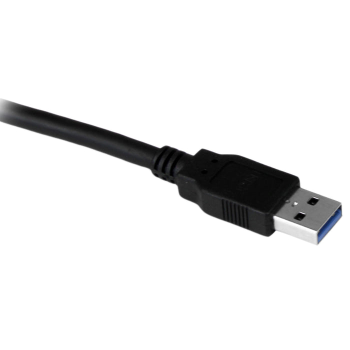 Best Value StarTech.com 5ft SuperSpeed USB 3.0 Extension Cable for Desktop - STP - USB-A Male to USB-A Female Cable for Computer - Black (USB3SEXT5DKB)