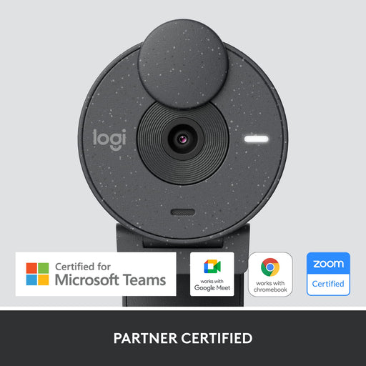 Logitech BRIO 305 - Webcam - colour - 2 MP - 1920 x 1080 - 720p, 1080p - audio - USB-C