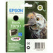 Best Value Epson Original T0791 Ink Cartrdge for Stylus Photo 1400 (Owl), Black, Genuine, Amazon Dash Replenishment Ready