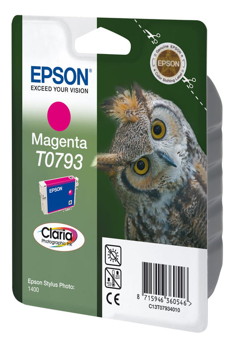 Best Value Epson Inkjet Cartridge 51g Magenta [for Stylus Photo 1400] Ref T079340, Genuine, Amazon Dash Replenishment Ready