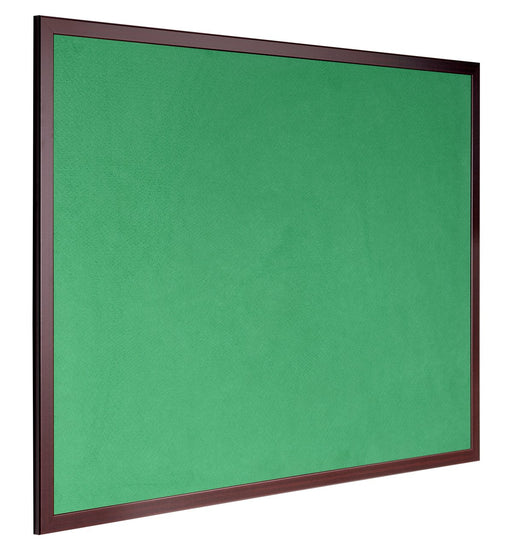 Best Value Bi-Office Earth-it Prime-Felt Board with Cherry Frame, 1200x 900mm, Green