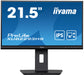 iiyama ProLite XUB2293HS-B5 - LED monitor - 22" (21.5" viewable) - 1920 x 1080 Full HD (1080p) @ 75 Hz - IPS - 250 cd/m² - 1000:1 - 3 ms - HDMI, DisplayPort - speakers - matte black