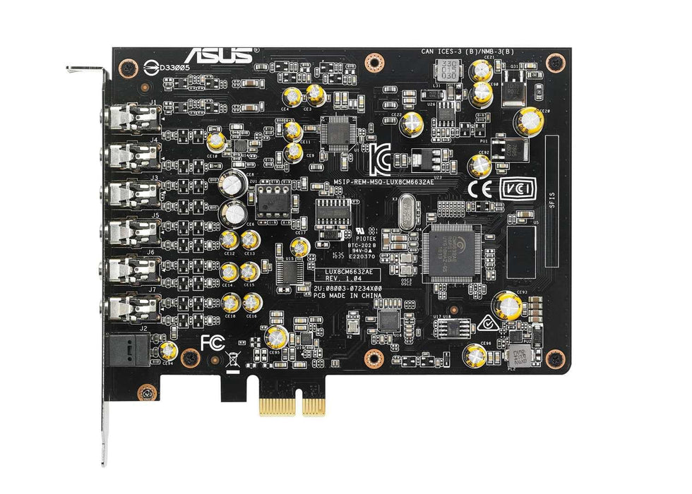 ASUS Xonar AE - Sound card - 24-bit - 192 kHz - 112 dB SNR - 7.1 - PCIe - CM6632AE