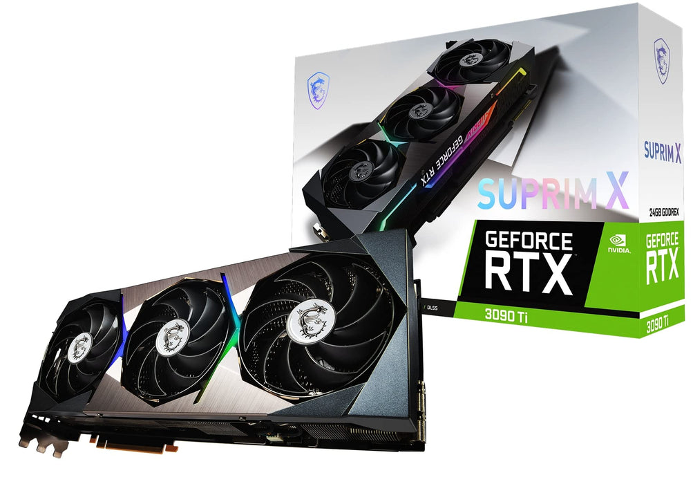 MSI NVIDIA GeForce RTX 3090 Ti SUPRIM X 24GB GDDR6X Graphics Card