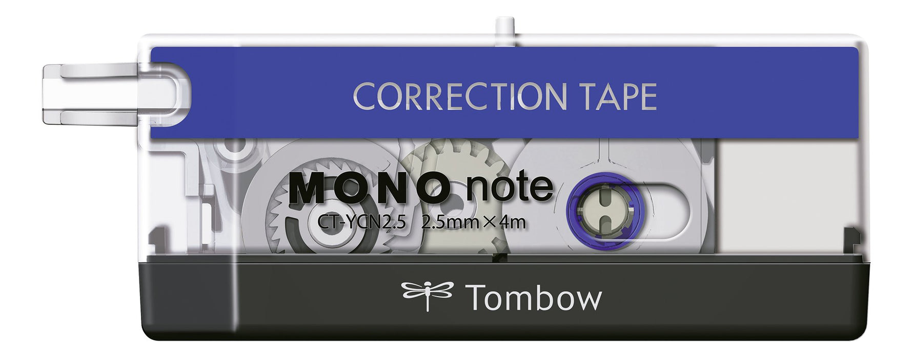 Best Value Tombow 2.5 mm x 4 m CT-Mono Correction Note Roll - Black/Blue/White (Pack of 20)