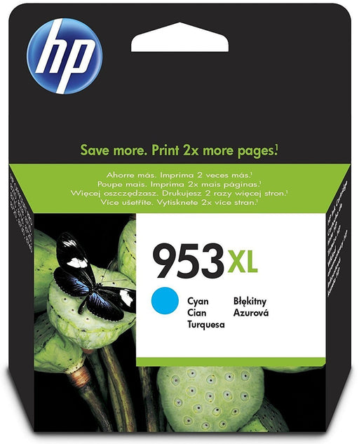 Best Value HP F6U16AE 953XL High Yield Original Ink Cartridge, Cyan, Pack of 1