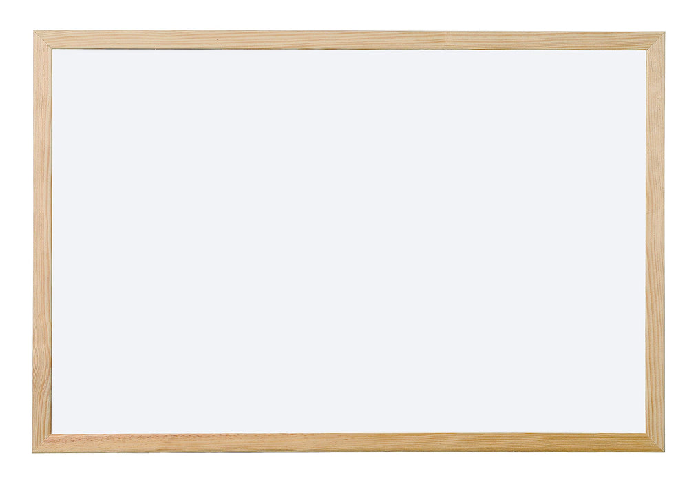 Best Value Q Connect 400x300mm Wooden Frame Whiteboard