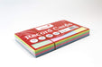 Best Value Silvine 8x5" Multi-coloured Record Cards - Lined with headline, 100 cards per pack. Ref 585AC (203 x 127mm)