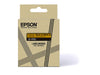 Epson LK-4YBJ Black on Matte Yellow Tape Cartridge 12mm - C53S672074