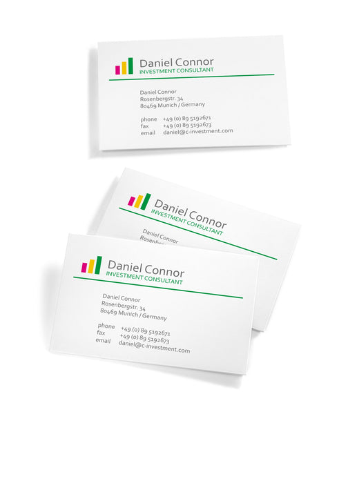 Sigel Business Cards 225 gsm White Pack of 40 Sheets of 10 Cards