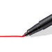 STAEDTLER 317 OHP Marker Medium Round Red Pack of 10