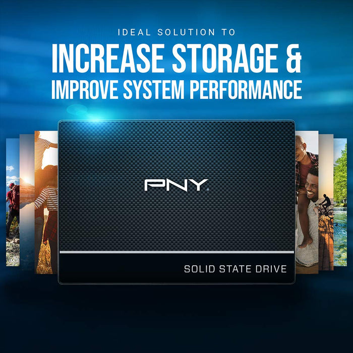 PNY CS900 - SSD - 250 GB - internal - 2.5" - SATA 6Gb/s