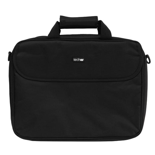 Best Value techair Black Laptop Shoulder Bag for 15 - 15.6 Inch Laptops