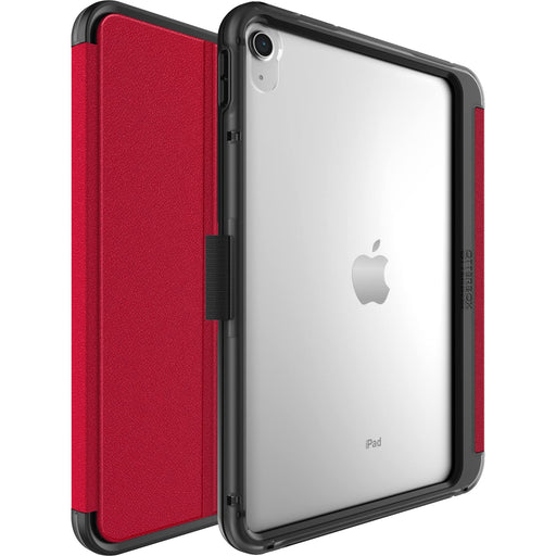 OtterBox Symmetry Series Folio - Flip cover for tablet - polycarbonate, synthetic rubber - ruby sky - for Apple 10.9-inch iPad