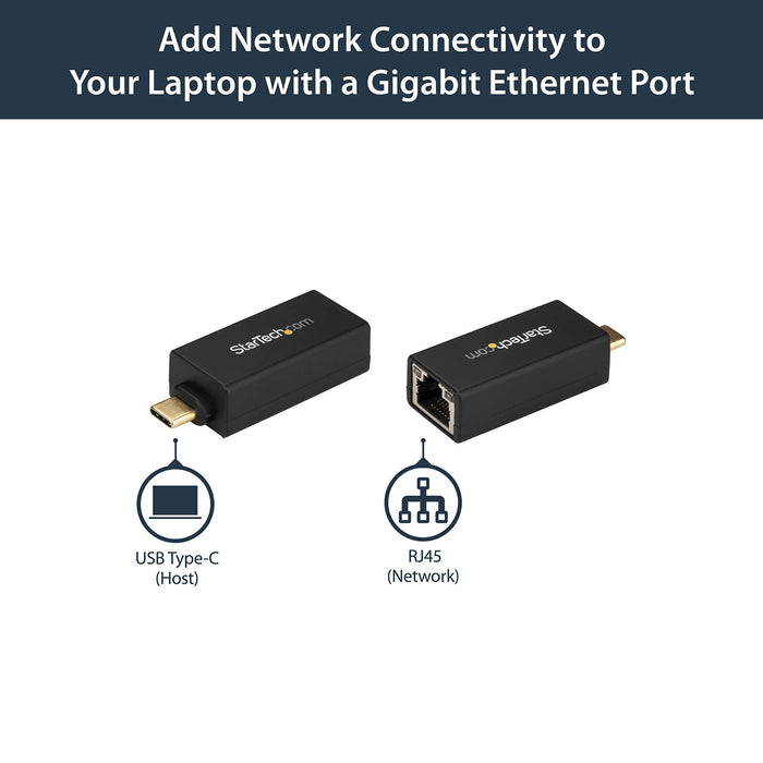 Best Value StarTech.com US1GC30DB USB C to Gigabit Ethernet Adapter, USB 3.0, USB-C to Ethernet Adapter, USB C Network Adapter