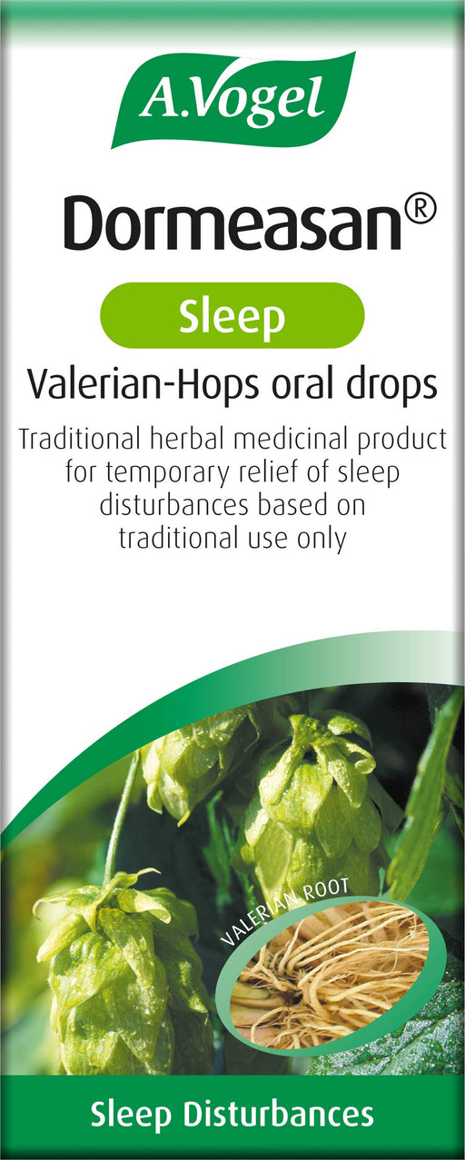 A.Vogel Dormeasan Sleep Valerian-Hops Oral Drops, Extracts of Fresh Valerian Root, Sleeping Aid (50ml)