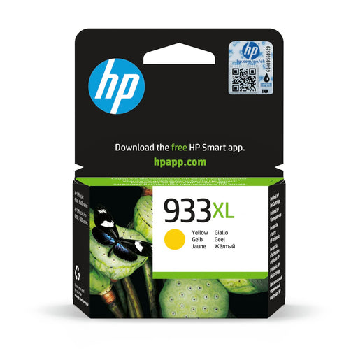 HP 933XL - CN056AE - 1 x Yellow - Ink cartridge - High Yield - For Officejet 6100, 6600 H711a, 6700, 7110, 7612