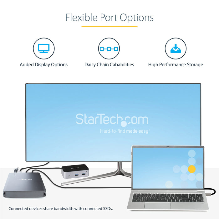 StarTech.com 4 Bay Thunderbolt 3 NVMe Enclosure