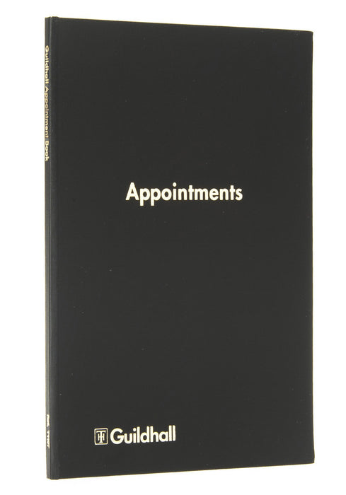 Best Value Exacompta Guildhall Appointments Book, 298 x 203 mm, 104 pages - 1 week to an opening, Timed pages