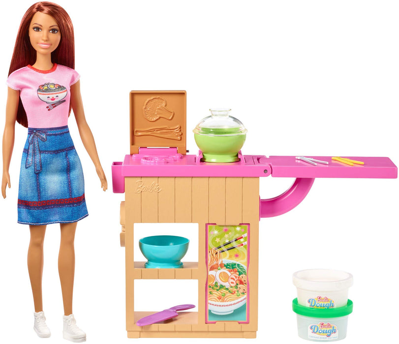 Barbie Noodle Maker Doll and Playset //GHK44