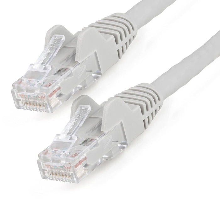 StarTech 2m CAT6 Ethernet Low Smoke Zero Halogen 10 Gigabit Grey UTP Network Cable