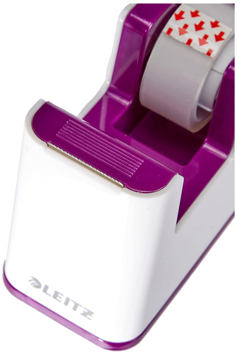 Leitz WOW Tape Dispenser White/Purple 53641062