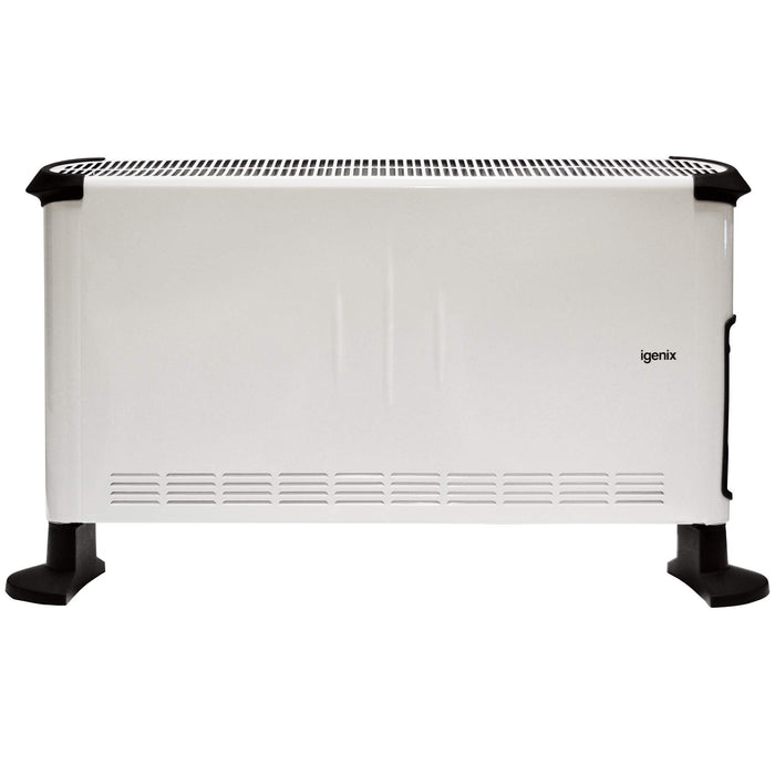 Best Value Igenix IG5300 Portable Electric Convector Heater with Adjustable Thermostat and Overheat Protection, Freestanding, Ideal for Home or Office, 3000 W, Thermostat