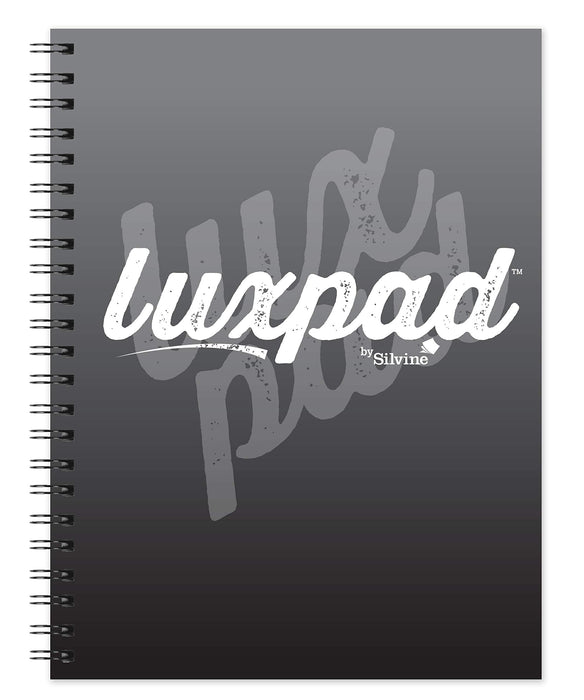 Best Value Luxpad A5 Twin Wire Casebound Notebooks in 3 Assorted Colours with 140 Feint Ruled Pages. [Pack of 12]