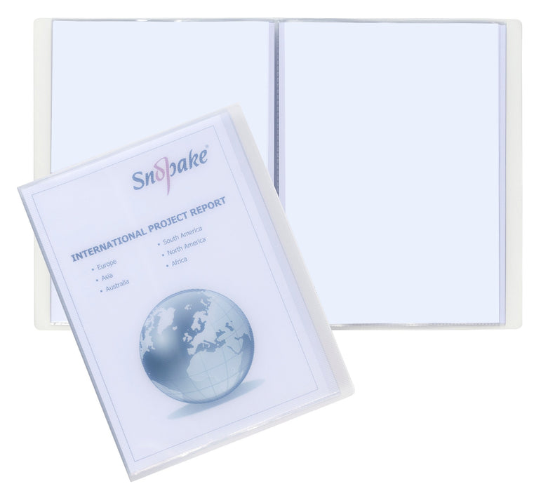 Best Value Snopake 11941 A5 Presentation Display Book with 20 Pockets - Clear (1 Piece)