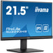 iiyama ProLite XU2293HS-B5 - LED monitor - 22" (21.5" viewable) - 1920 x 1080 Full HD (1080p) @ 75 Hz - IPS - 250 cd/m² - 1000:1 - 3 ms - HDMI, DisplayPort - speakers - matte black