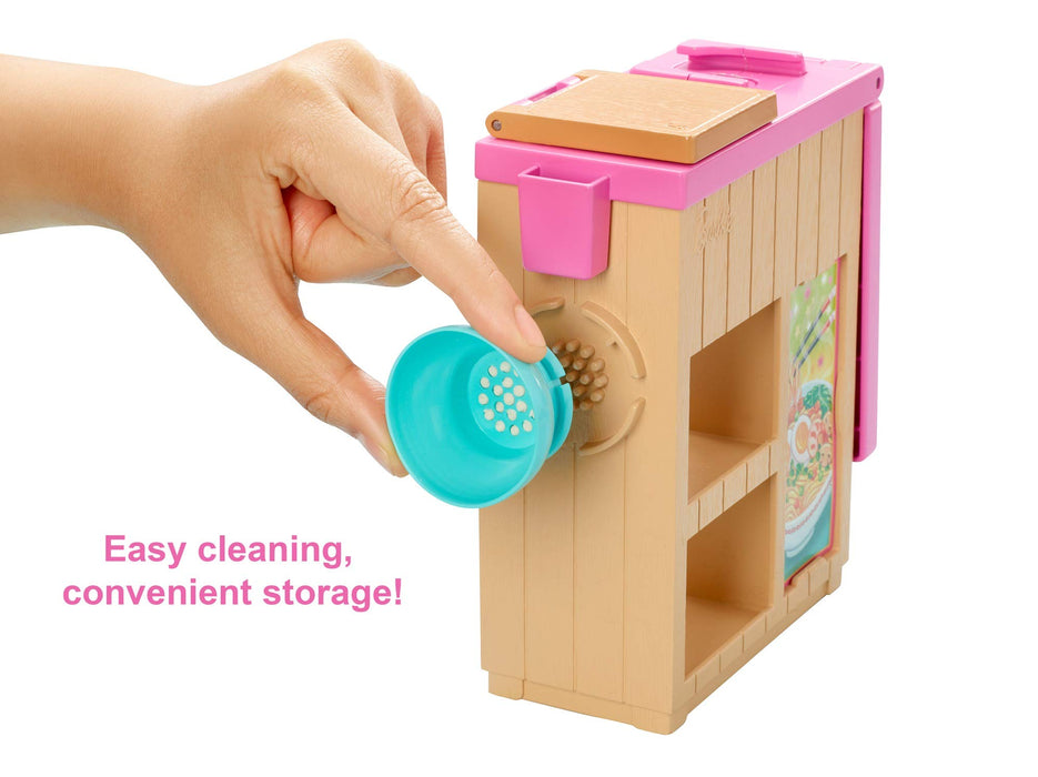 Barbie Noodle Maker Doll and Playset //GHK44