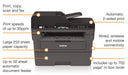 Best Value Brother MFC-L2710DW A4 Mono Laser Printer, Wireless and PC Connected, Print, Copy, Scan, Fax and 2 Sided Printing