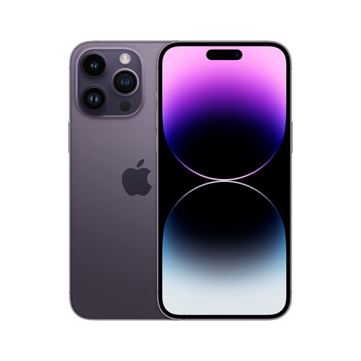 Apple iPhone 14 Pro Max - 5G smartphone - dual-SIM / Internal Memory 128 GB - OLED display - 6.7" - 2796 x 1290 pixels (120 Hz) - 3x rear cameras 48 MP, 12 MP, 12 MP - front camera 12 MP - space black