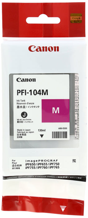 Best Value Canon PFI104 Ink Tank - Magenta