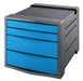 Rexel Choices Drawer Cabinet (Grey/Blue) 2115611