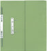 Best Value Exacompta Guildhall Pocket Spiral File, 315 gsm, Foolscap, Left hand pocket - Green, Pack of 25