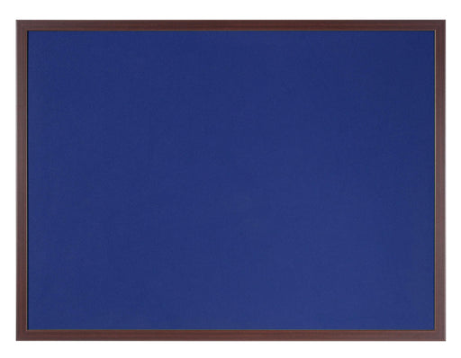 Best Value Bi-Office Earth-It Blue Felt 240x120cm Cherry Wood 32 mm DD