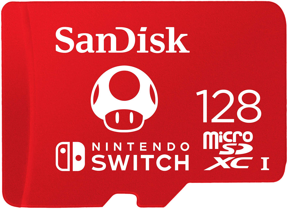 Best Value SanDisk SDSQXAO-128G-GNCZN microSDXC UHS-I Card for Nintendo Switch, 128 GB, Nintendo Licensed Product