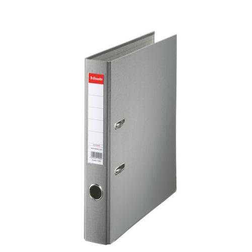 Best Value Esselte Essentials Lever Arch File A4 PP 50mm Grey PK25