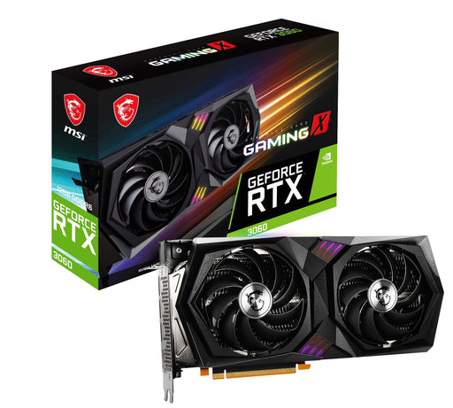 MSI NVIDIA GeForce 3060 GAMING X 12GB GDDR6 Graphics Card