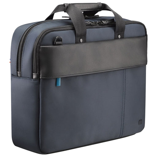 Mobilis 11 to 14 Inch Executive 3 Twice Toploading Briefcase Blue