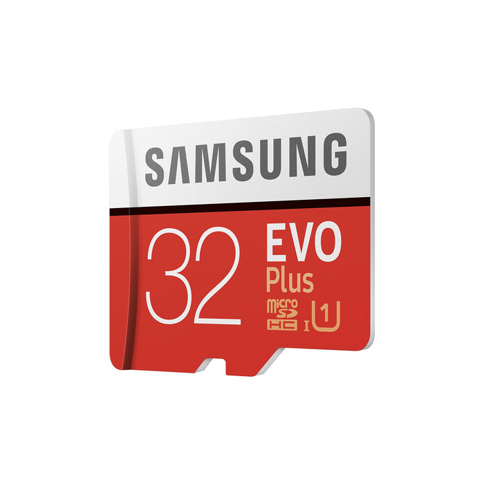 Best Value Samsung EVO Plus 32 GB microSDHC UHS-I U1 Memory Card with Adapter