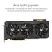 ASUS TUF Gaming GeForce RTX 3060 Ti - OC Edition - graphics card - GF RTX 3060 Ti - 8 GB GDDR6X - PCIe 4.0 - 2 x HDMI, 3 x DisplayPort