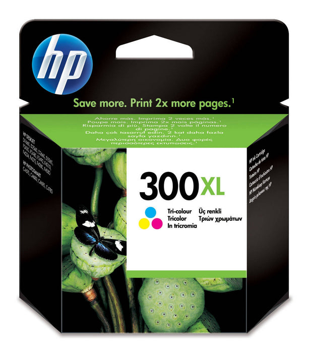 Best Value HP CC644EE 300XL High Yield Original Ink Cartridge, Tri-color, Pack of 1