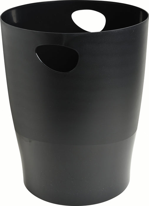 Best Value Exacompta ECOBlack Ecobin Waste Paper Bin - Black