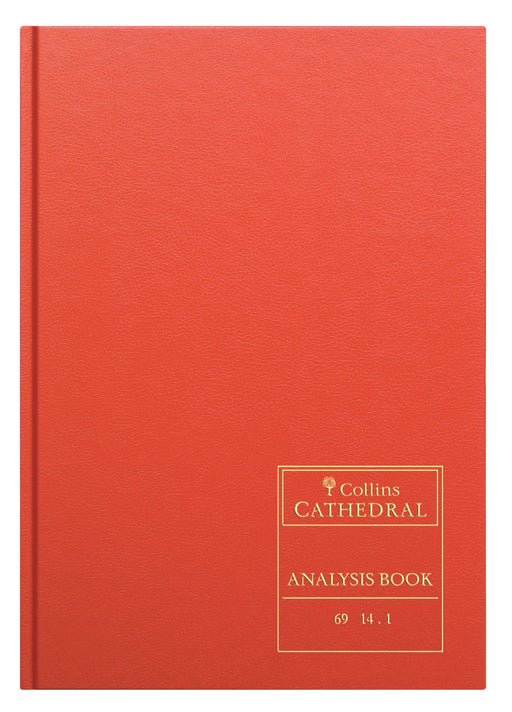 Best Value Collins Debden Ltd 060602 69 Series Cathedral A4 Analysis Book, 14 Cash Columns, 96 Pages