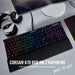 Best Value Corsair K70 RGB MK.2 Mechanical Gaming Keyboard (Cherry MX Speed Switches: Linear and Rapid, Per Key Multicolour RGB Backlighting, Aluminium Chassis, QWERTY UK Layout) - Black